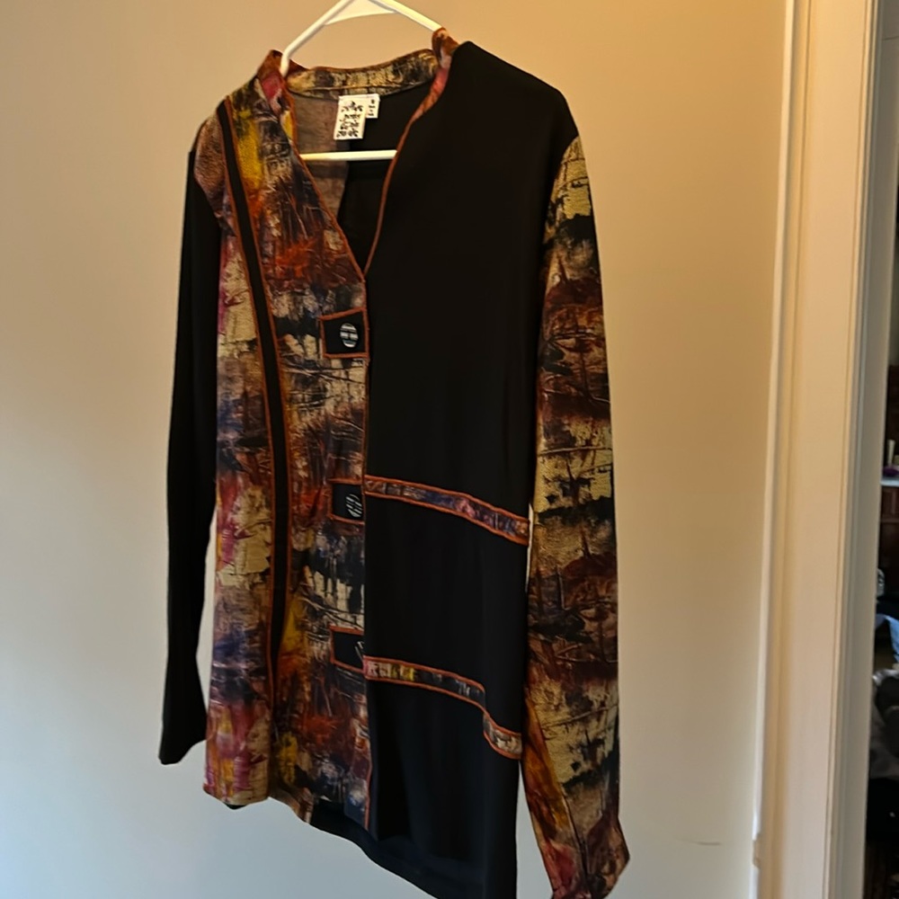 Parsley & Sage multi color women’s casual top size M